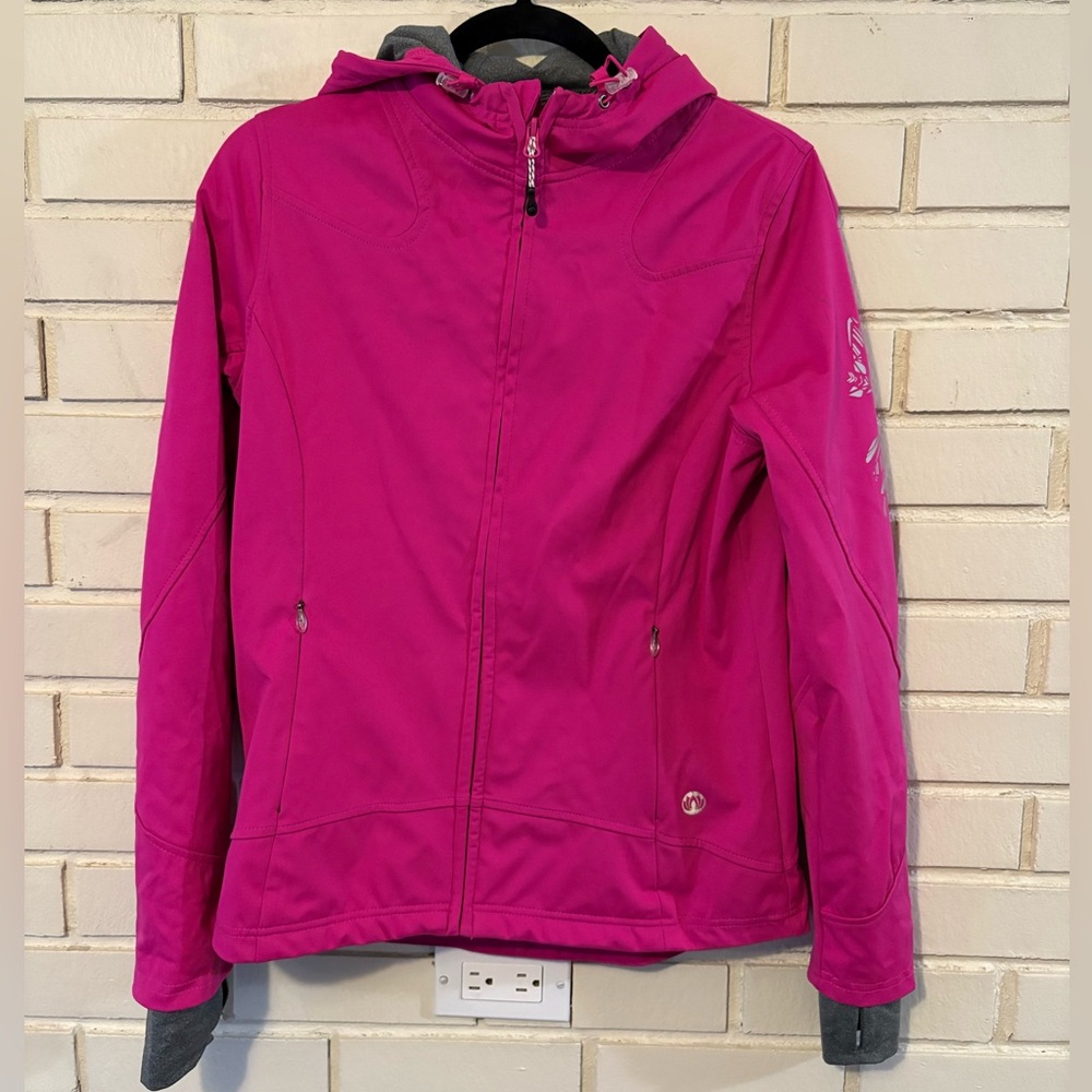 Mondetta Women's Soft Shell Hooded Jacket | Size Medium